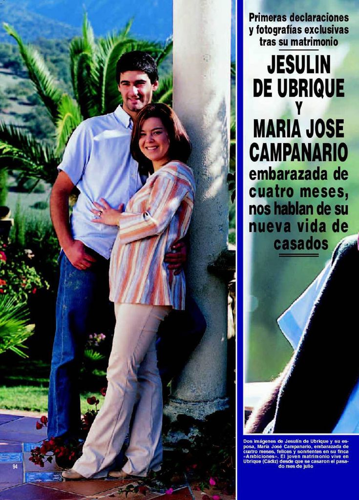 Jesulín y María José
