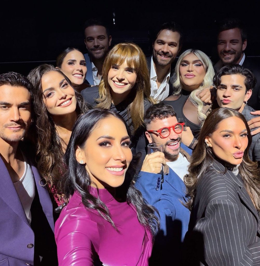 Parte del elenco de Televisa fue parte de esta celebración.