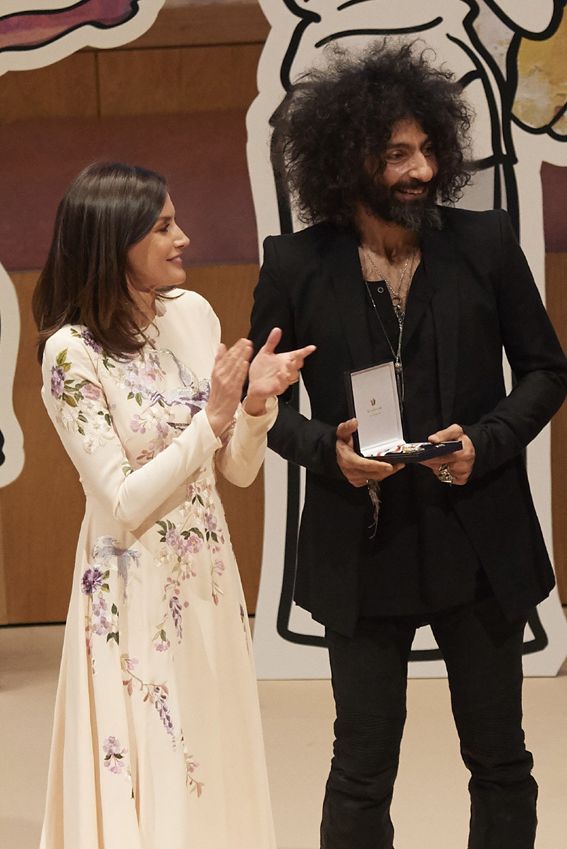 Letizia con Ara Malikian
