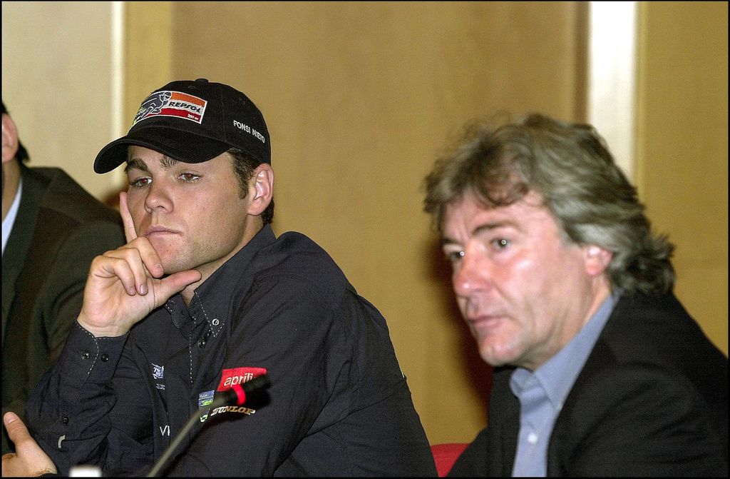 Fonsi Nieto y Ángel Nieto en una imagen de archivo