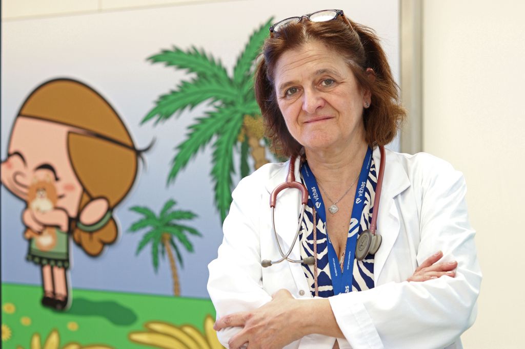 Dra. María Jesús Pascual, jefa del servicio de Pediatría de los hospitales universitarios Vithas Madrid La Milagrosa y Aravaca.