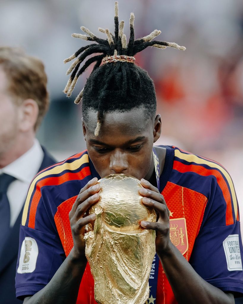 Foto publicada por Iñaki Williams en Instagram acompañada de un tierno mensaje 