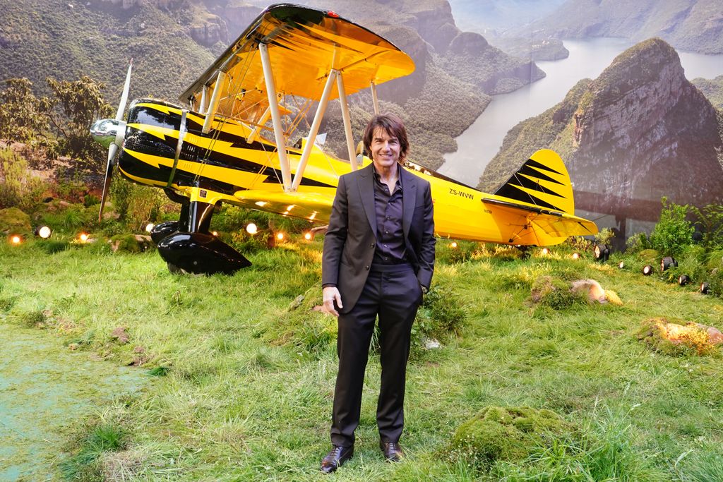 Tom Cruise en la premier global de la nueva secuela de Misión Imposible