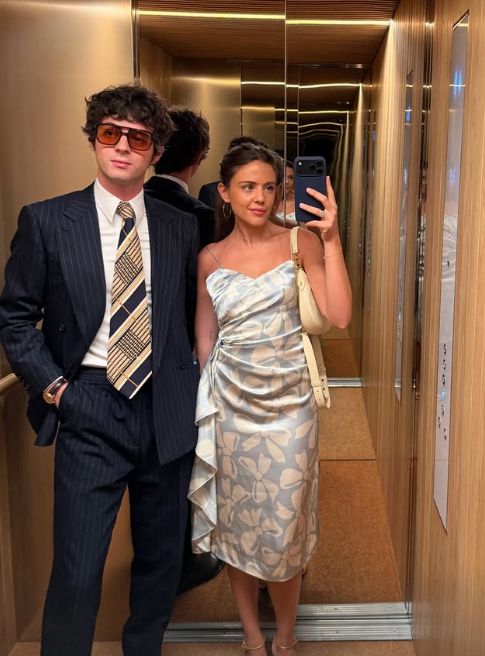 Isa Hernéz y su pareja, Pablo Isla.