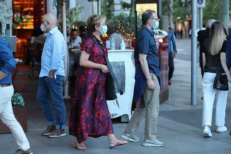 Paseo y terraza, el plan de Inés Ballester para divertirse tras superar el coronavirus