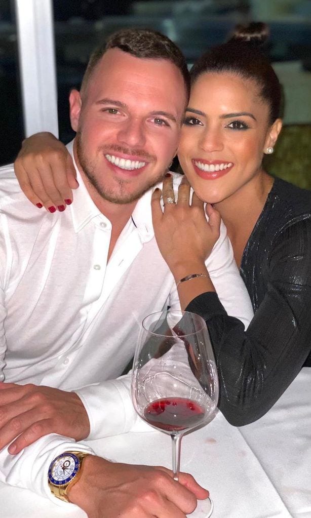 Francisca Lachapel y su novio