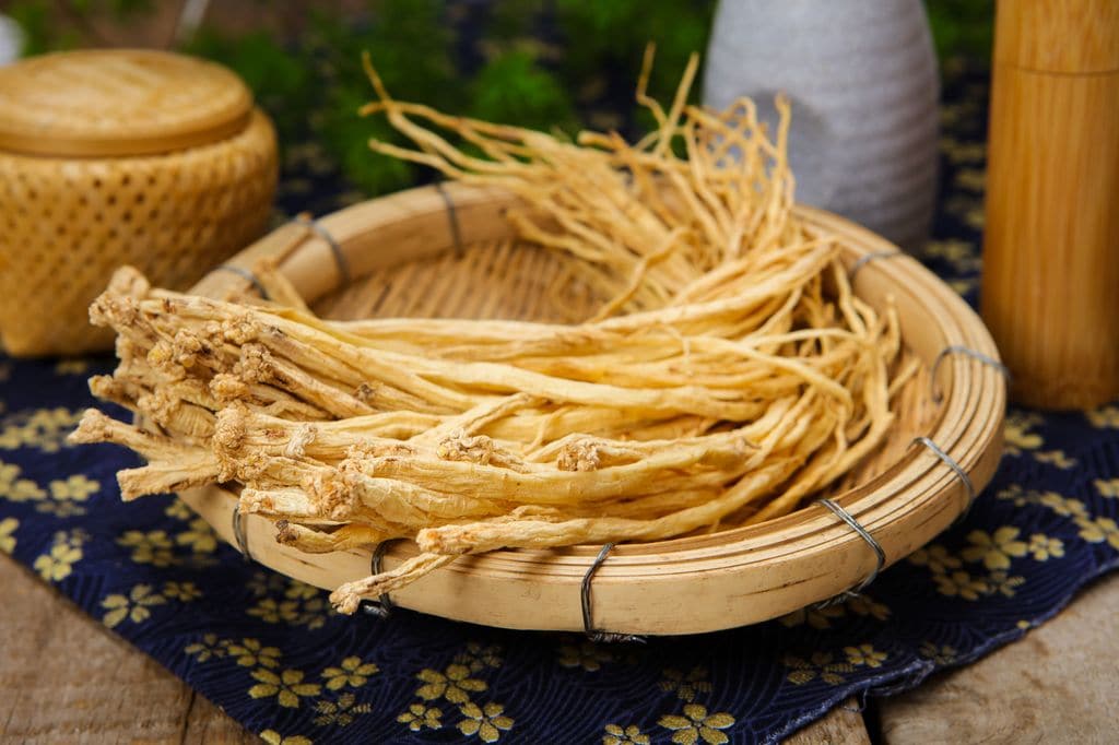 El ginseng se utilizaba en la medicina oriental.