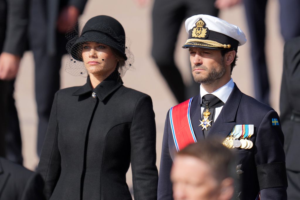 Sofía y Carlos Felipe de Suecia