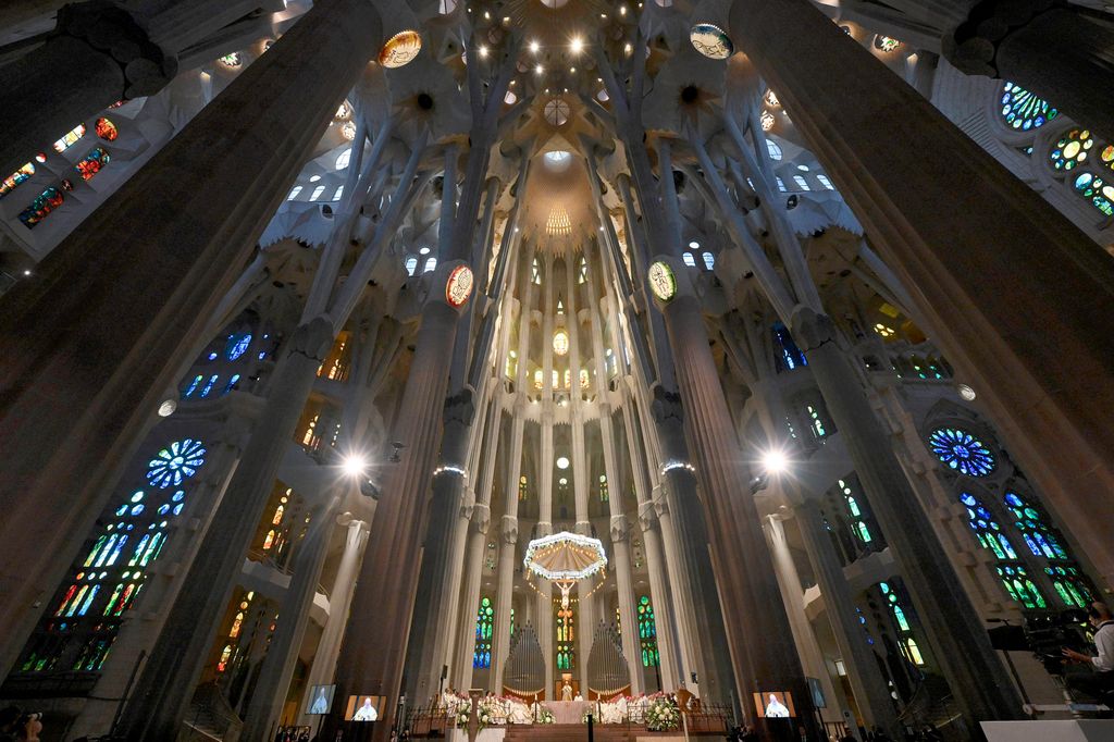 La Basílica lucía espectacular