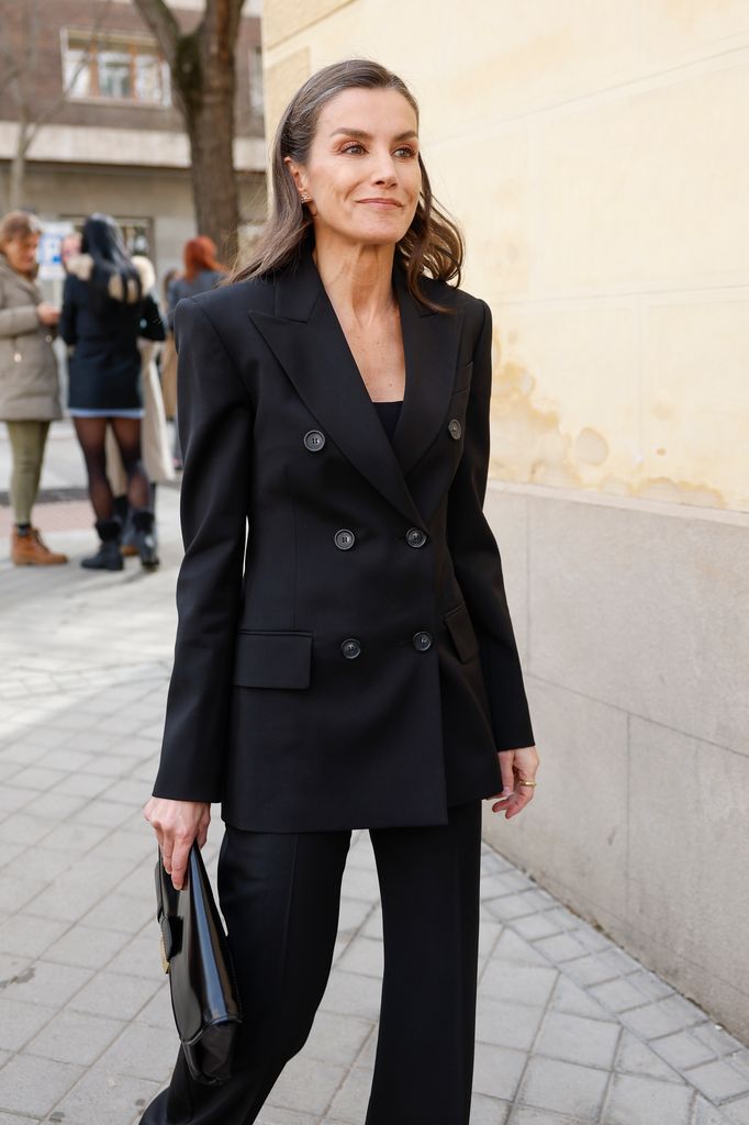 La reina Letizia arropa a su gran amiga Sonsoles Ónega en la despedida de su padre, Fernando Ónega