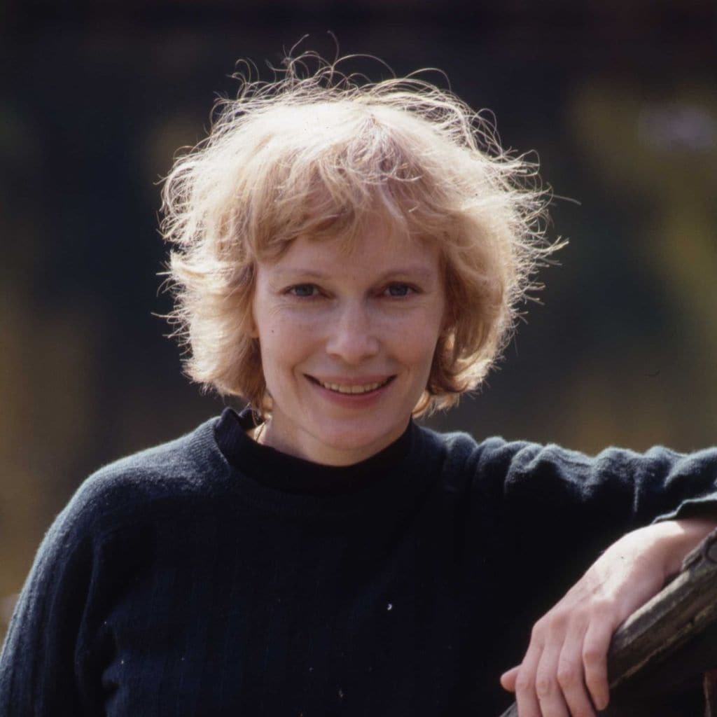 Mia Farrow habla en ¡HOLA! en noviembre de 1992