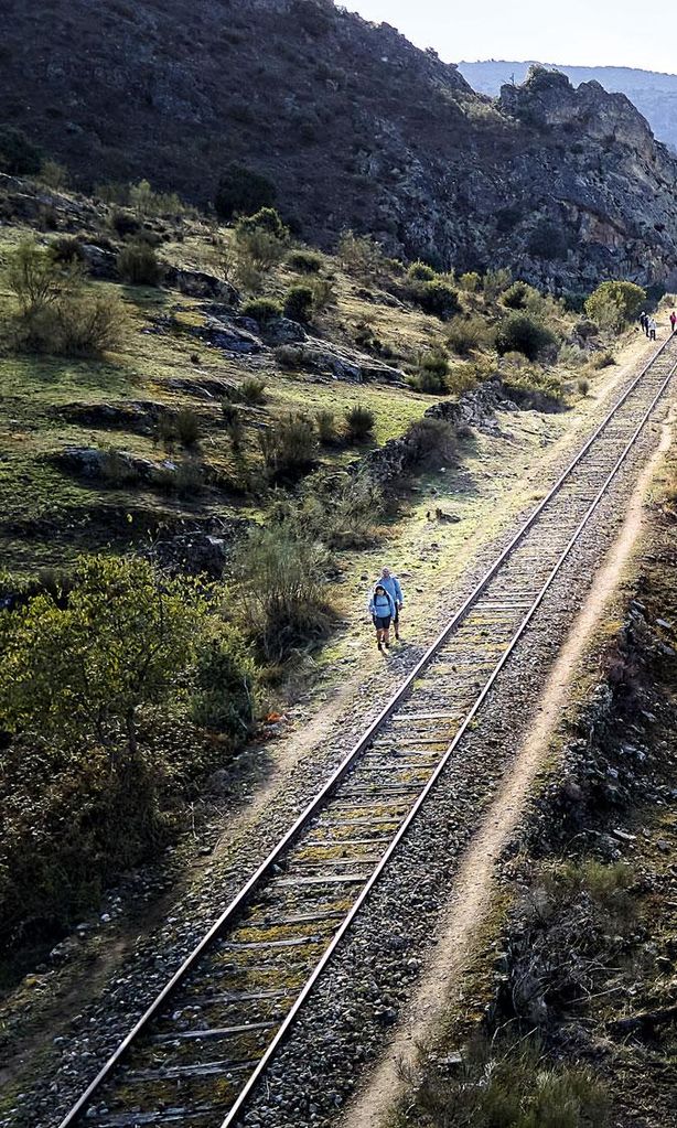 El Camino de Hierro y el río Águeda