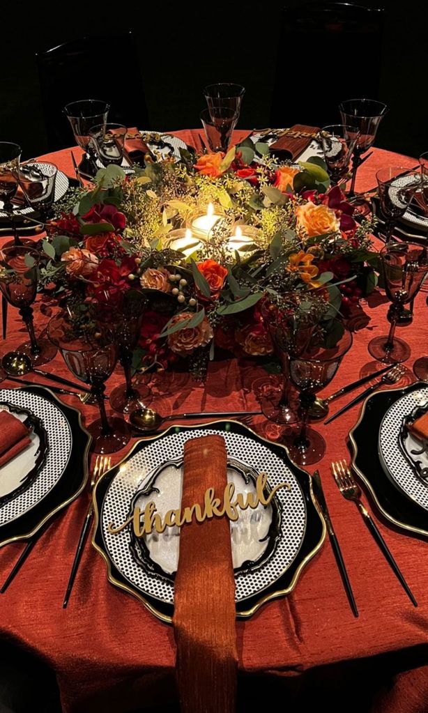 Alex Rodriguez cena de Thanksgiving