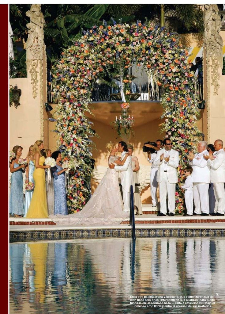 LA ESPECTACULAR BODA DE IVANA TRUMP CON ROSSANO RUBICONDI