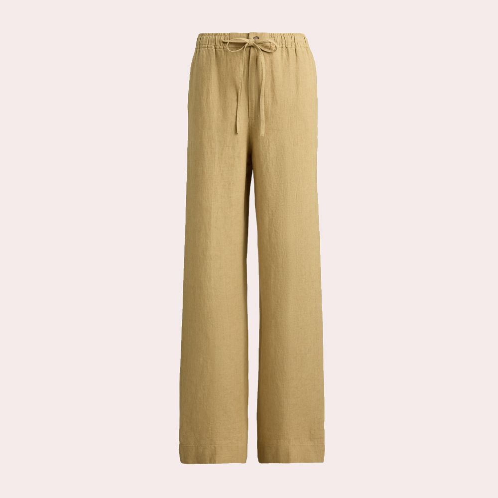 Pantalón de lino con cordón Polo Ralph Lauren
