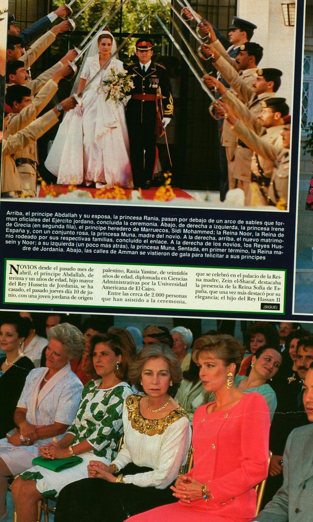 BODA RANIA DE JORDANIA Y REY ABDALÁ
