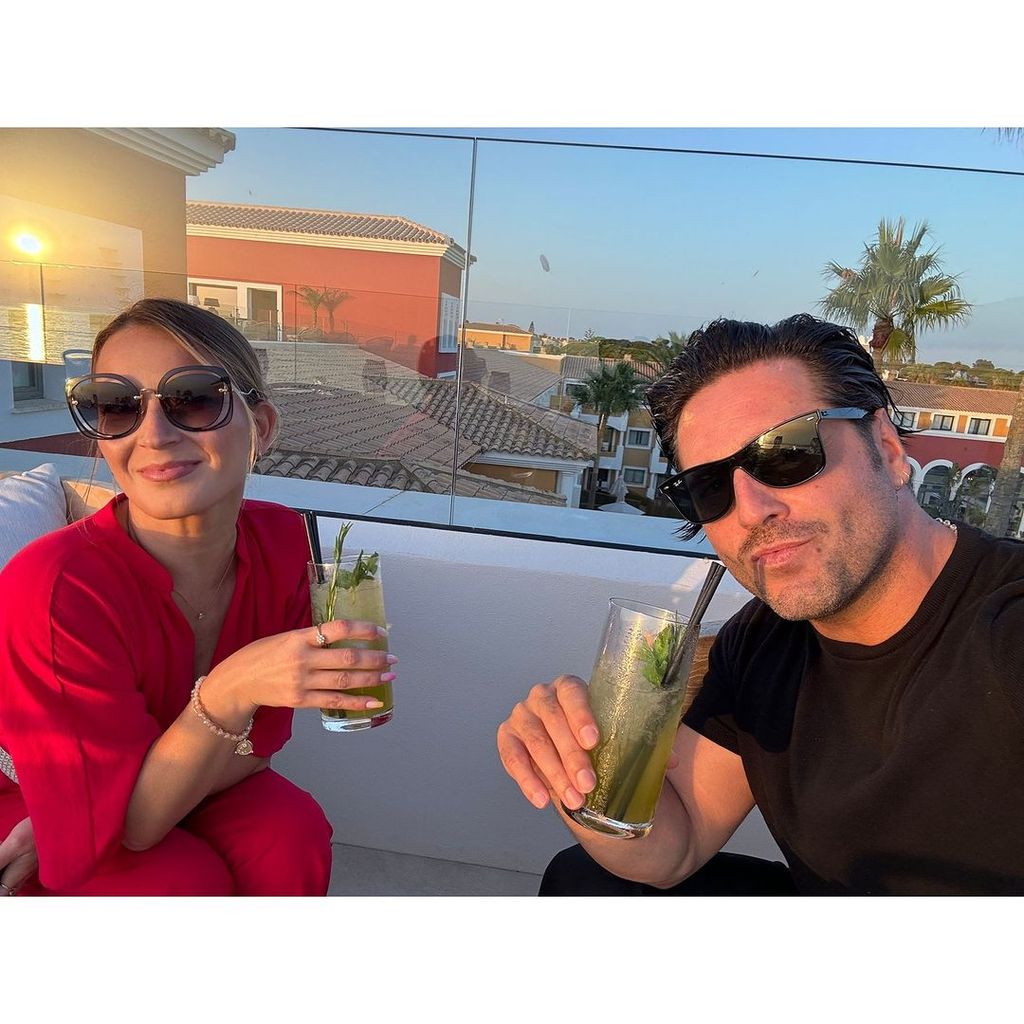 Yana Olina y David Bustamante