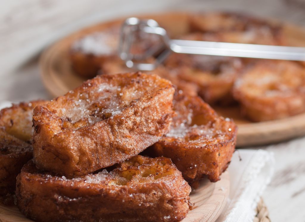 Torrijas, todo un clásico del recetario dulce de Semana Santa. 