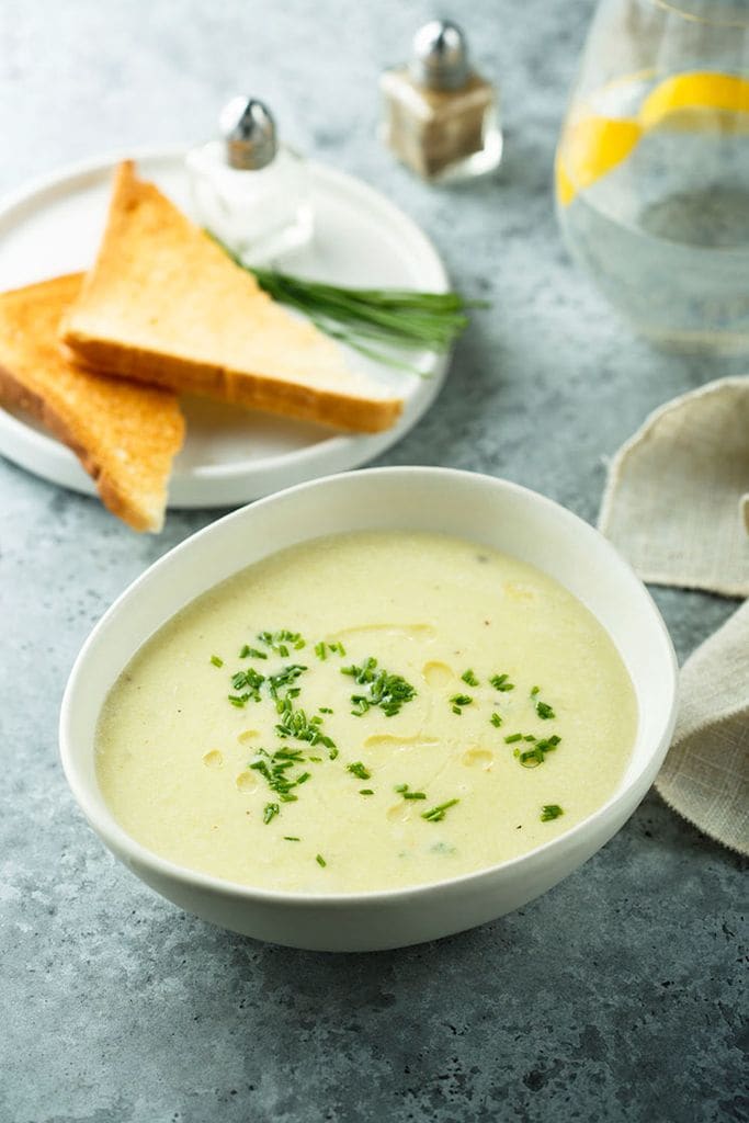 Crema de espárragos trigueros