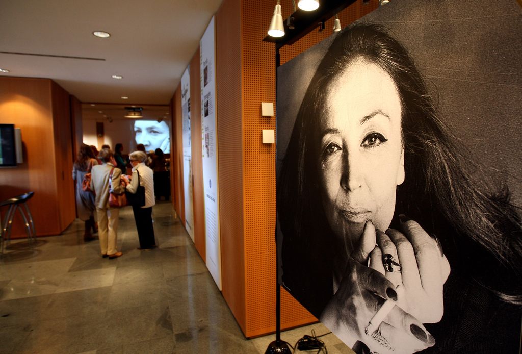 Una exposición en homenaje a Oriana Fallaci