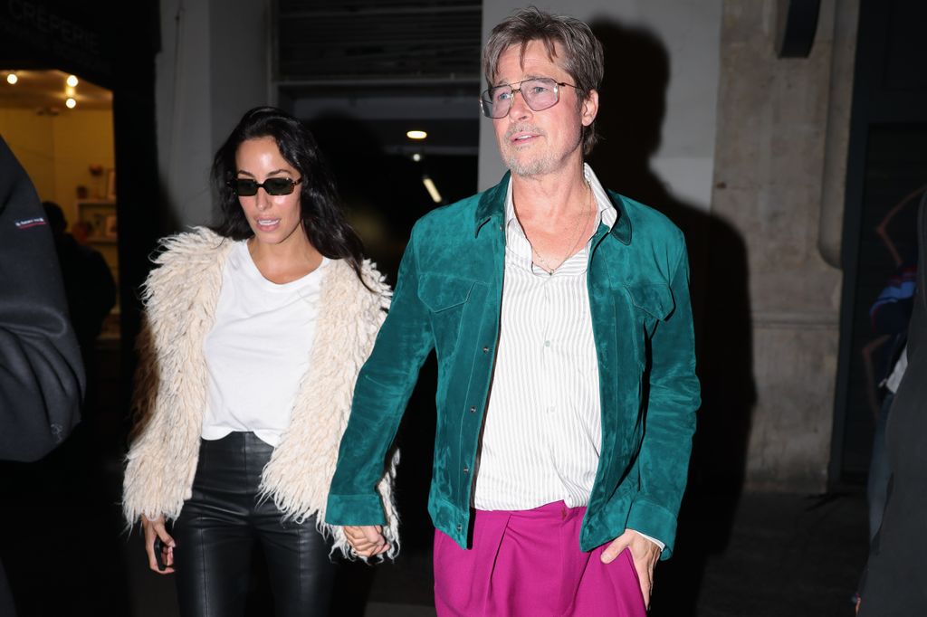 Brad Pitt e Inés de Ramón en París