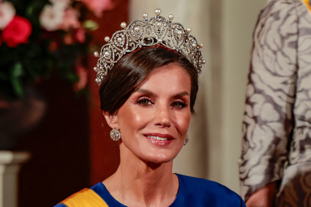La reina Letizia, en una visita de Estado en Ámsterdam en 2024