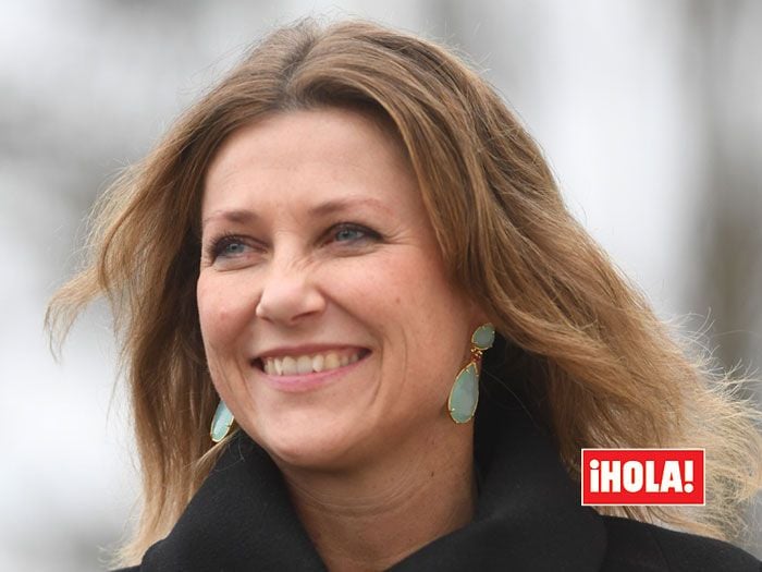 Imagen de Marta Luisa de Noruega sonriendo