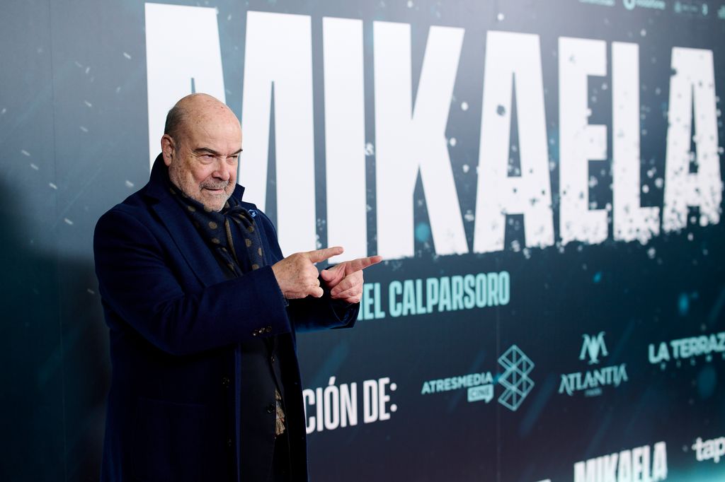 Antonio Resines en la premiere de la película 'Mikaela' en Madrid