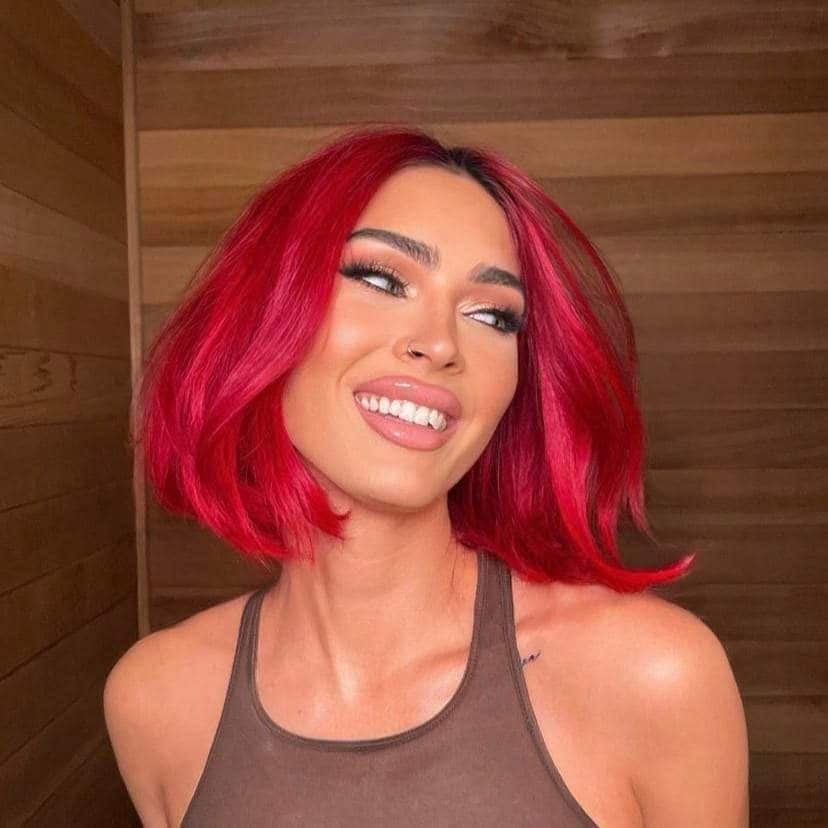 Megan Fox ha sabido convertirse en la reina del tinte color fantasía en el cabello