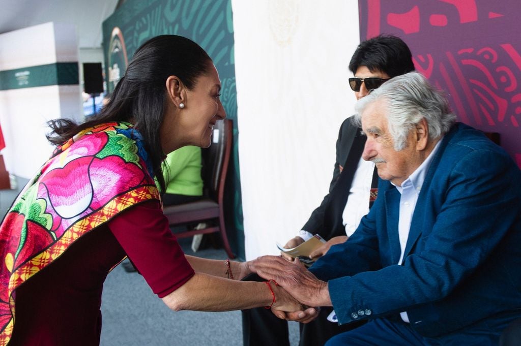 Claudia Sheinbaum lamentó el fallecimiento de José Mujica.
