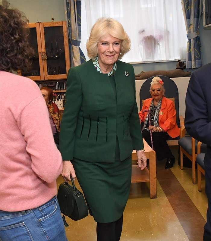 Camila Parker con handbag de DeMellier