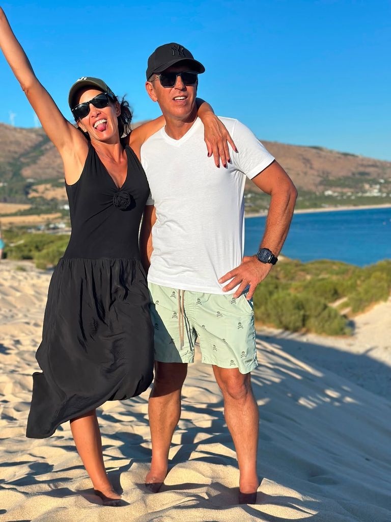 Virginia Troconis de vacaciones de verano en Tarifa con su marido, 'El Cordobés', 2026.