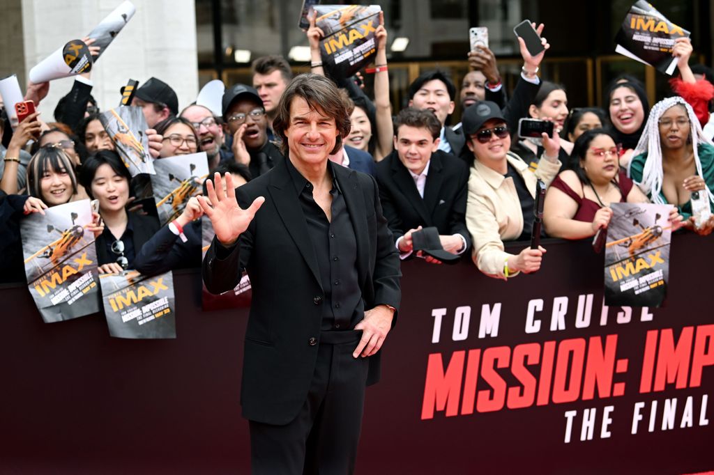 Tom Cruise en la premier global de la nueva secuela de Misión Imposible