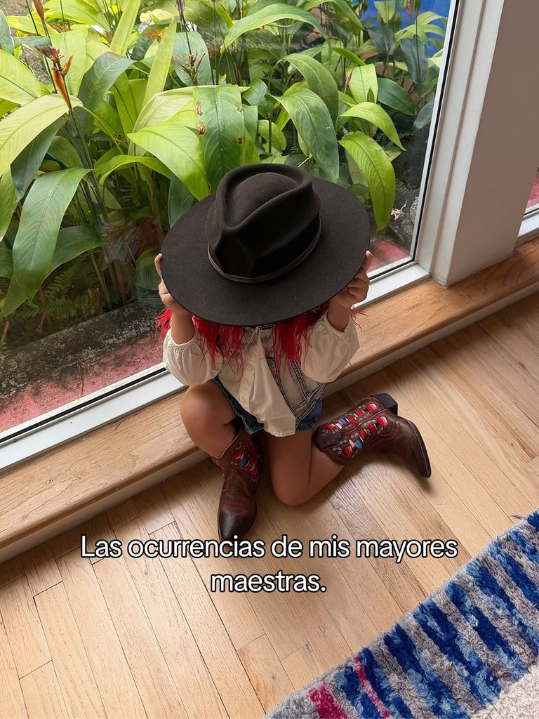 Camilo dejó en claro que Índigo, su hija mayor, fue una de sus más grandes maestras en este año