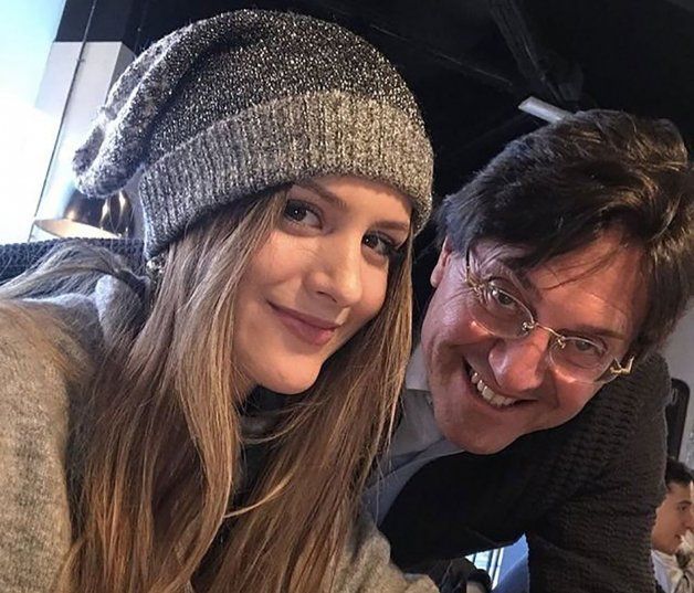 Rody Aragón con su hija Arianna
