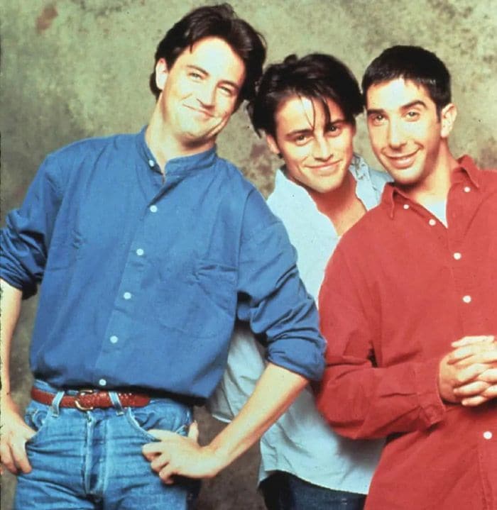 Protagonistas de la serie Friends