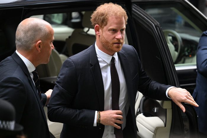 Harry de Inglaterra, duque de Sussex, en el Tribunal de Londres