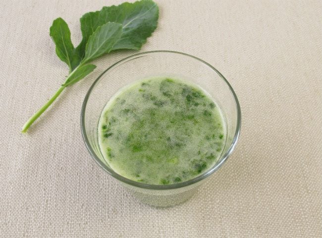 Batidos de hoja verde