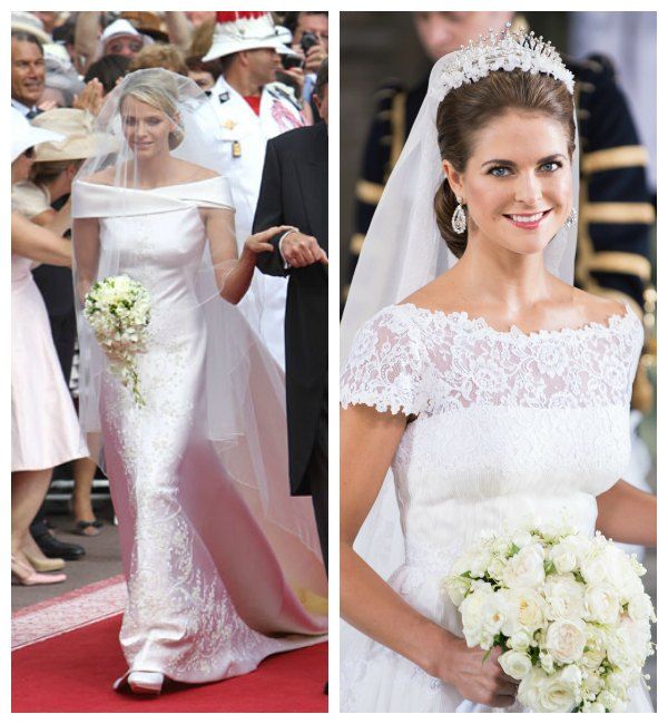Magdalena de Suecia dio el 'sí quiero' a Chris O'Neill con un diseño nupcial de costura de Valentino.
