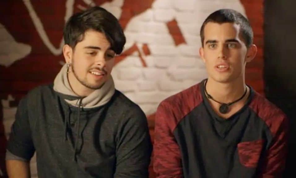 Los hermanos Iván y Mikel Herzog en La Voz