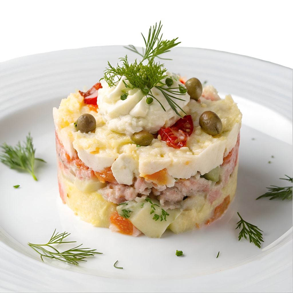 La ensaladilla rusa que nos propone Arguiñano es una de las más clásicas.