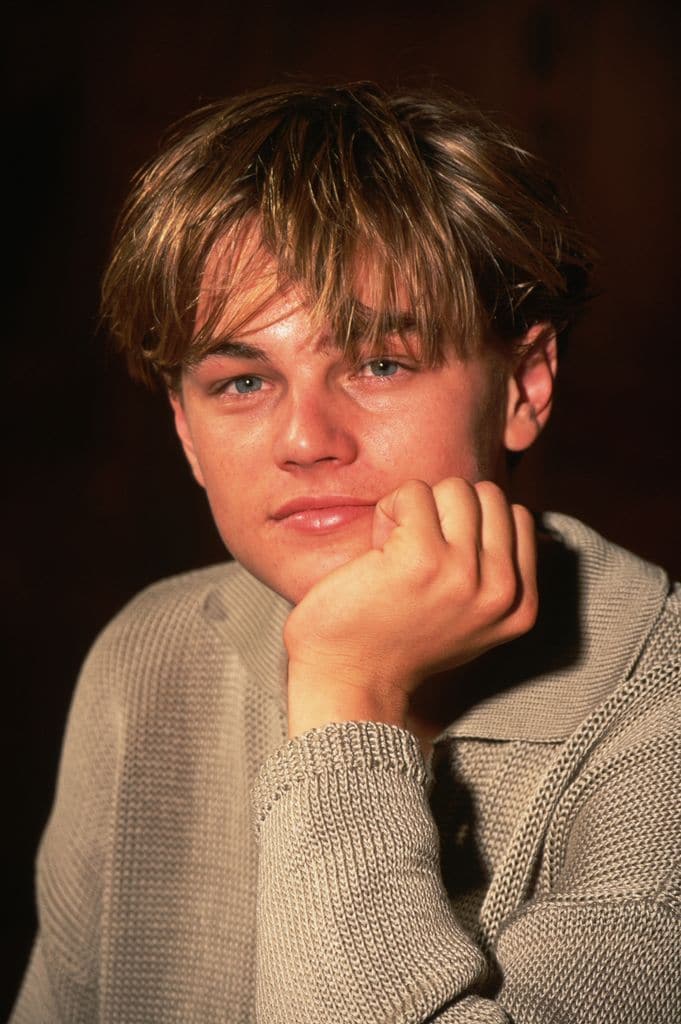 A portrait of the American actor Leonardo Di Caprio, star of What's Eating Gilbert Grape, The Basketball Diaries and The Quick and The Dead. Munich, Germany. (Photo by Kurt Krieger/Corbis via Getty Images)