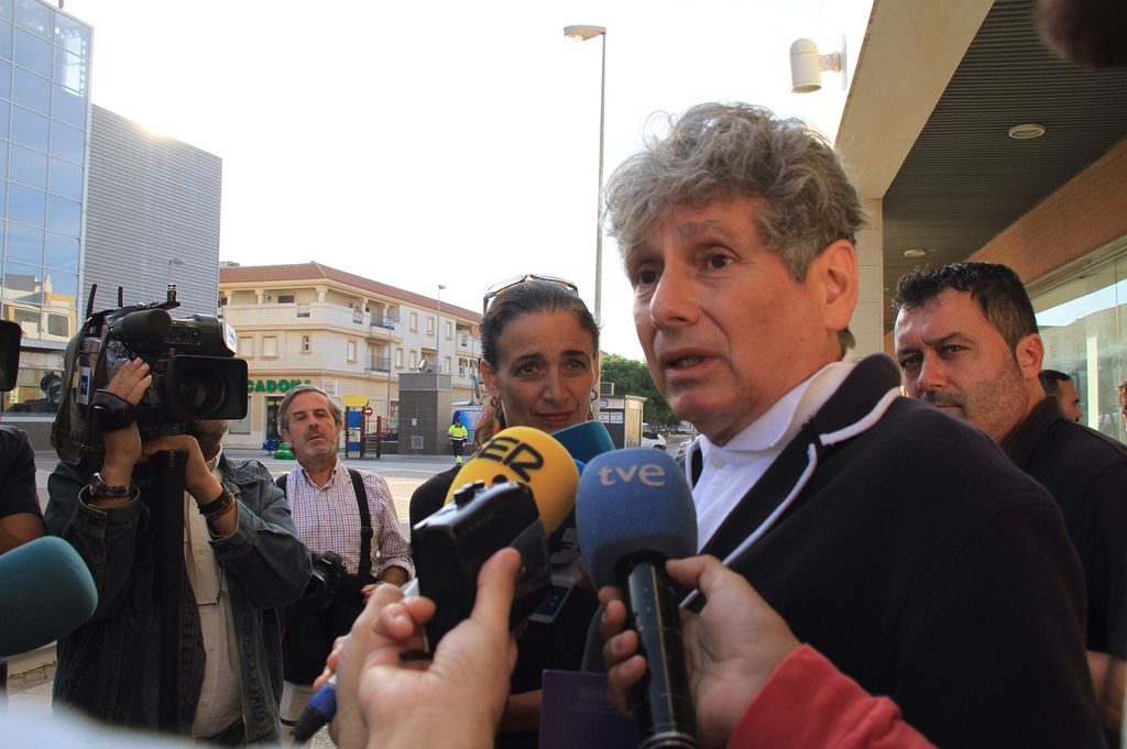 Gabriel Gonzalez de Gregorio en el juicio por una herencia