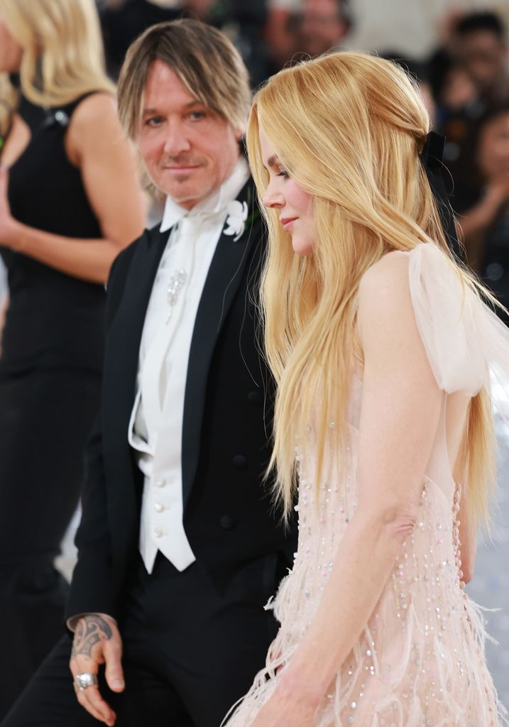 Keith Urban y Nicole Kidman en la Met Gala 2023