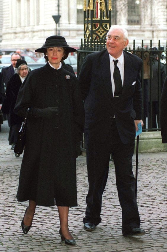 Marmaduke Hussey y Lady Susan Hussey