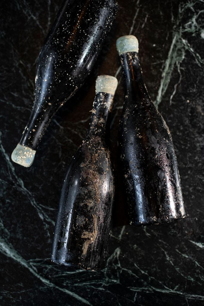 Bamboesbay Sauvignon Blanc que madura durante dos semanas en el fondo del
océano