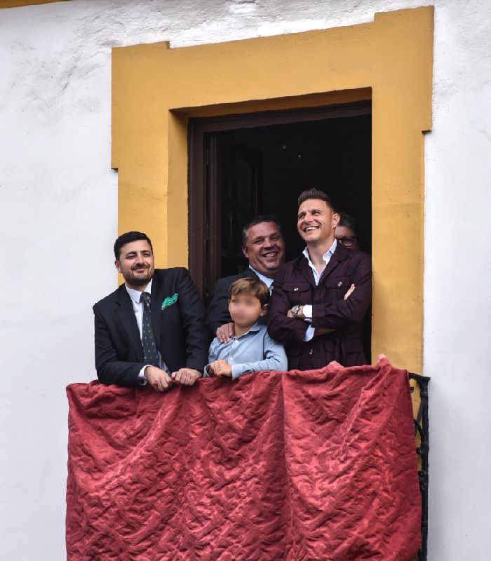 Joaquín Sánchez en la Semana Santa sevillana
