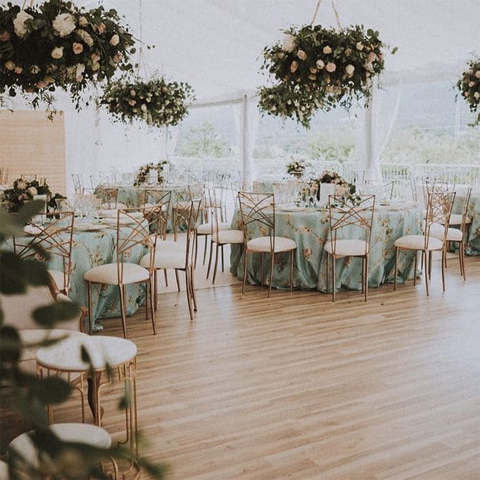 mesas decoración boda
