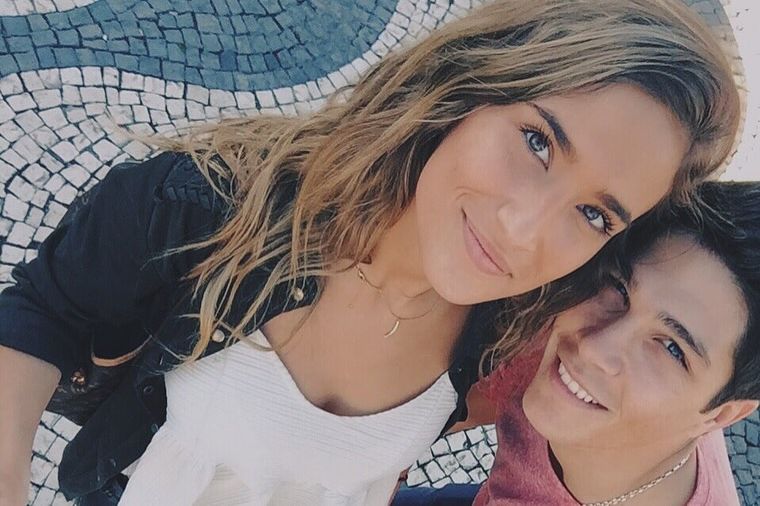 María y Pablo en los inicios de su relación