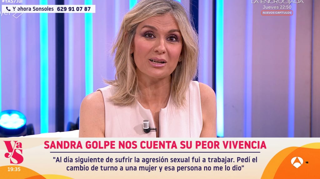 Sandra Golpe en 'Y ahora Sonsoles' 